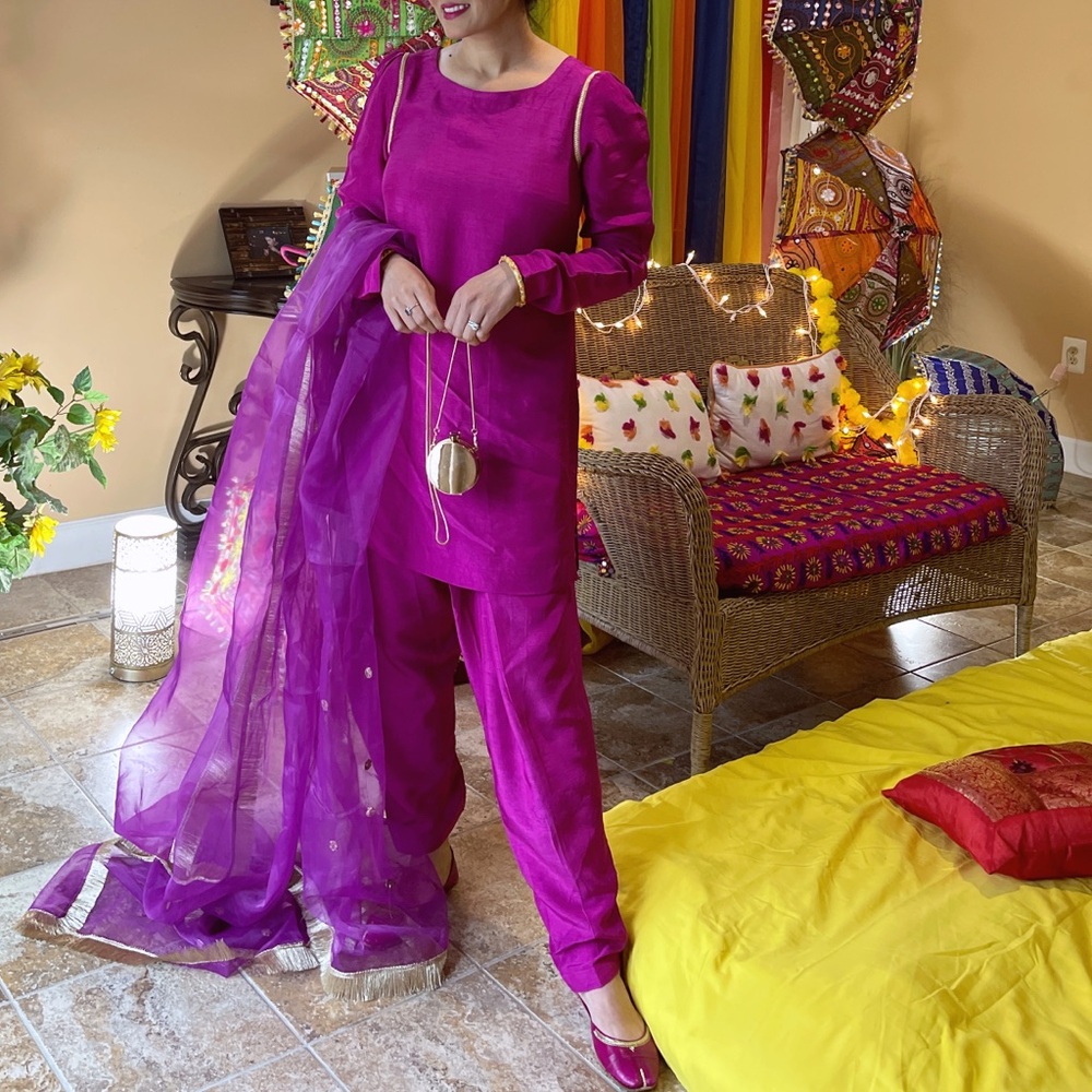 Dholki/Mehndi suit